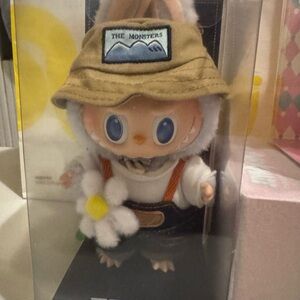 The Monsters Plush Toy with Hat - Brown and White